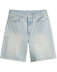 Beams Plus - Damage Denim Shorts - Lyst