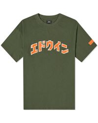 Edwin - Katakana Retro T-Shirt - Lyst
