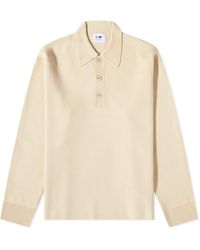 NN07 - Harald Knit Polo Shirt - Lyst