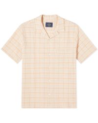 Portuguese Flannel - Plaid Crepe Vacation Shirt - Lyst