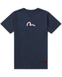 Evisu - Seagull Print T-shirt - Lyst