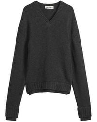 Our Legacy - False V-Neck Jumper - Lyst