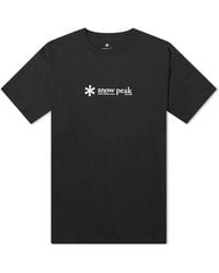 Snow Peak - Logo T-Shirt - Lyst