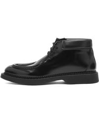 Saint Laurent - Arno Lace-Up Ankle Boot - Lyst