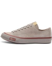 Visvim Skagway Lo Suede Sneaker in White for Men | Lyst UK