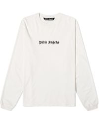 Palm Angels - Logo Long Sleeve T-Shirt - Lyst