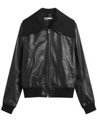 Our Legacy - Pharos Leather Bomber Jacket - Lyst