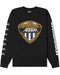 Neighborhood - Long Sleeve Anthrax Shield T-Shirt - Lyst
