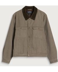 FRIZMWORKS - Heavy Canvas Storm Trucker Jacket - Lyst