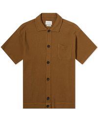Oliver Spencer - Ashby Short Sleeve Jersey Shirt - Lyst