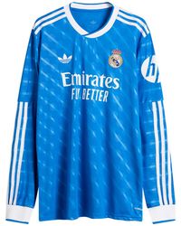 adidas - Real Madrid 25/26 3Rd Jersey Long Sleeve Top - Lyst