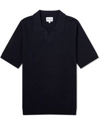 Norse Projects - Leif Cotton Linen Polo Shirt - Lyst