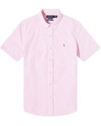 Polo Ralph Lauren - Stripe Seersucker Short Sleeve Shirt - Lyst