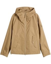 Stone Island - Ghost Cotton Canvas Hooded Jacket - Lyst