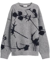 Dries Van Noten - Thistle Printed Alpaca Wool Jumper - Lyst