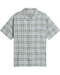 YMC - Cotton Check Malick Shirt - Lyst