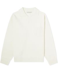 FRIZMWORKS - Collar Knit Pullover Sweater - Lyst