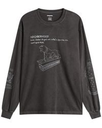 Neighborhood - Ls-8 Pigment Dyed Long Sleeve T-Shirt - Lyst
