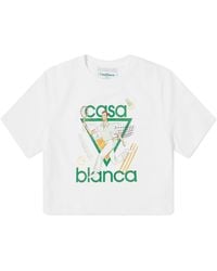Casablanca - Le' Jeu Printed Baby T-Shirt - Lyst
