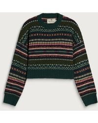 Barbour - Overton Knitted Jumper - Lyst