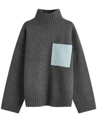 JW Anderson - Patch Pocket Turtleneck Jumper - Lyst