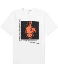 Comme des Garçons - X Andy Warhol T-Shirt - Lyst