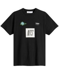 Toga - Toga X Nts Logo Print T-Shirt - Lyst
