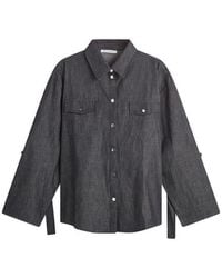 Cecilie Bahnsen - Coral Denim Shirt - Lyst