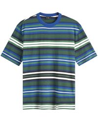 Paul Smith - Multi Stripe T-Shirt - Lyst