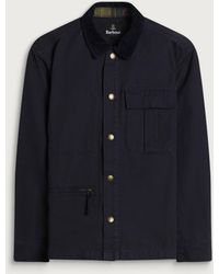Barbour - Heritage + Ursula Os Canvas Overshirt - Lyst