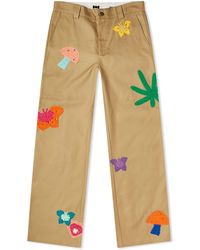 NAHMIAS - Patchwork Worker Pants - Lyst