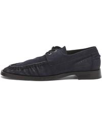 Miista - Edelira Suede Boat Shoe - Lyst