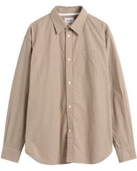 Norse Projects - Ole Oversize Poplin Check Shirt - Lyst