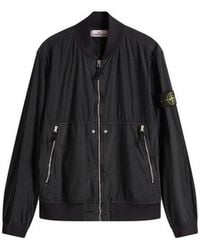 Stone Island - Nylon Metal Watro-Tc Econyl Bomber Jacket - Lyst