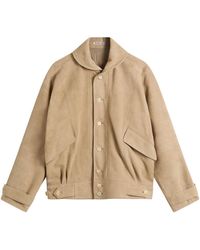 AURALEE - Suede Blouson - Lyst