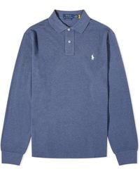 Polo Ralph Lauren - Long Sleeve Custom Fit Polo Shirt - Lyst