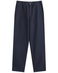 Norse Projects - Ezra Relaxed Cotton Linen Trousers - Lyst