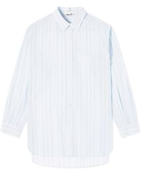 AURALEE - Finx Stripe Shirt - Lyst