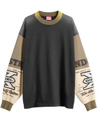 DIESEL - End. X Long Sleeve Shirt - Lyst