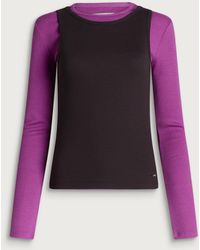 Damson Madder - Manon Layered Long Sleeve Top - Lyst