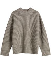MKI Miyuki-Zoku - Chunky Rib Knit Crewneck - Lyst