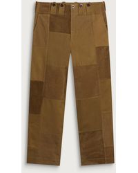 Junya Watanabe - Patchwork Cotton Trousers - Lyst