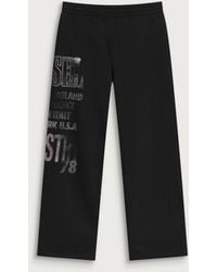 DIESEL - Tour Open Hem Sweatpants - Lyst
