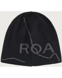 ROA - Logo Wool Beanie - Lyst