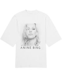 Anine Bing - Avi Kate Moss T-Shirt - Lyst