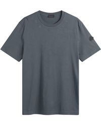Moncler - Neckline Logo Short Sleeve T-Shirt - Lyst