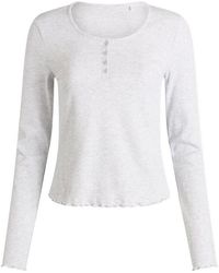 Tala - Sleep Lounge Henley Long Sleeve Top - Lyst