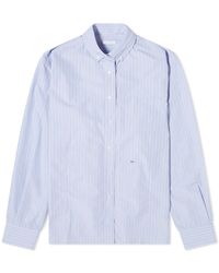 Saks Potts - William Long Sleeve Stripe Shirt Noble - Lyst