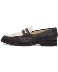Duke & Dexter - Wilde Cracked Spider Penny Loafer - Lyst
