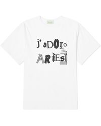 Aries - J'Adoro Ransom T-Shirt - Lyst